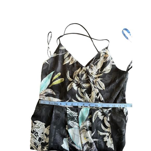 NWT Black Halo Floral Blidge Burnout Printed Sleeveless Formal Maxi Gown Size 12 - Picture 11 of 14